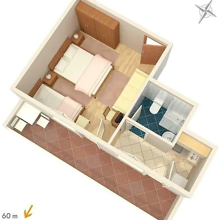 Apartament Studio Duce 2992a *